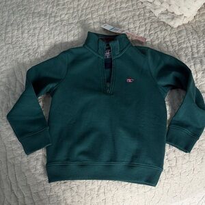 Vineyard Vines Green Half Zip, 5T